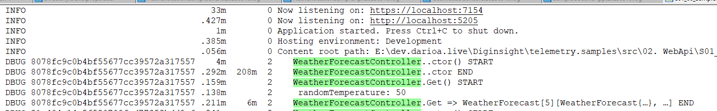 Telemetry Text File HowTo: Configure diginsight telemetry to the local text based streams ...